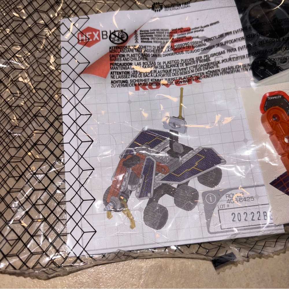 HEXBUG VEX Robotics
Explorers Rover Building
Set 406-6425